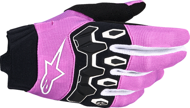 ALPINESTARS Stella Full Bore V2 Gloves - Violet/White/Black - Large 3580126-3149-L