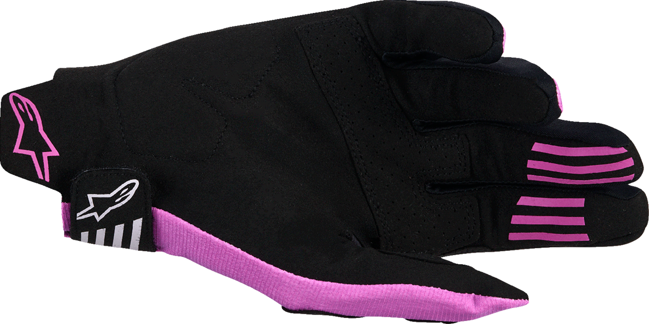 ALPINESTARS Techstar Gloves - Black/Light Gray/Purple - Large 3560125-1568-L