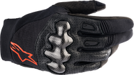 ALPINESTARS Megawatt V2 Gloves - Black/Fluo Red - 3XL 3565023-1030-3X