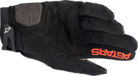 ALPINESTARS Megawatt V2 Gloves - Black/Fluo Red - 3XL 3565023-1030-3X