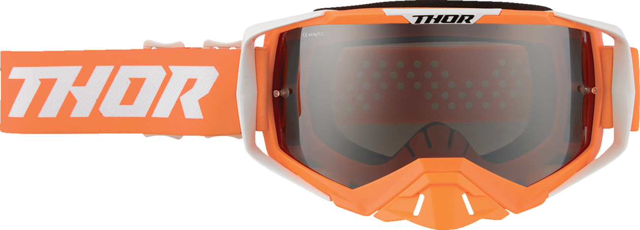 THOR Activate Goggle - Flite - Orange - Silver Mirror Lens 2601-3704