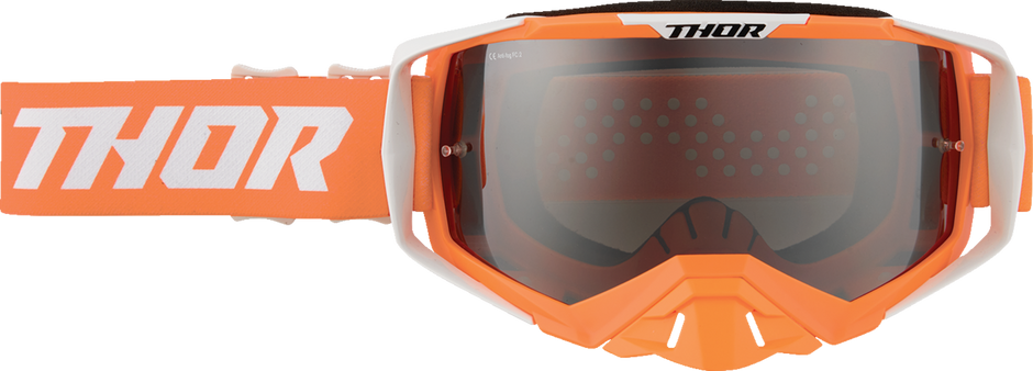 THOR Activate Goggle - Flite - Orange - Silver Mirror Lens 2601-3704