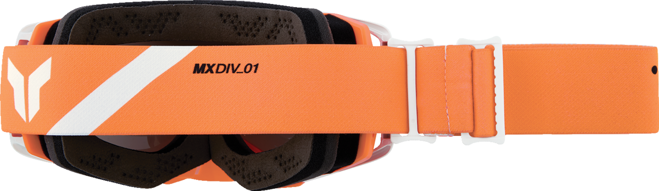 THOR Activate Goggle - Flite - Orange - Silver Mirror Lens 2601-3704