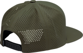 Olive THOR Badge Hat from the Headwear Group, featuring a branded patch design and adjustable strap.