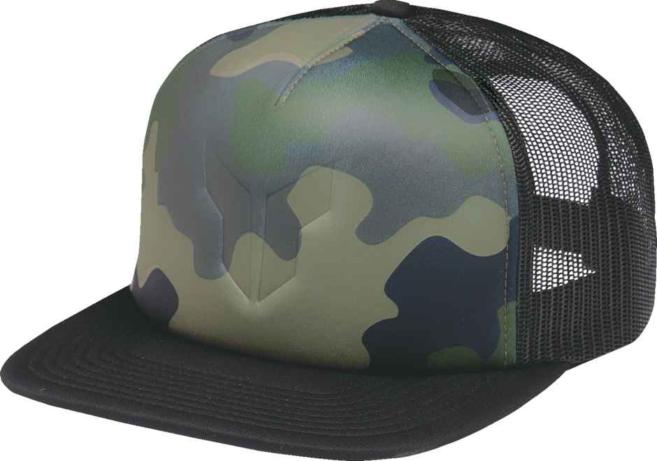 THOR Shadow Camo Hat, stylish headwear with camouflage pattern, designed for outdoor and casual wear.