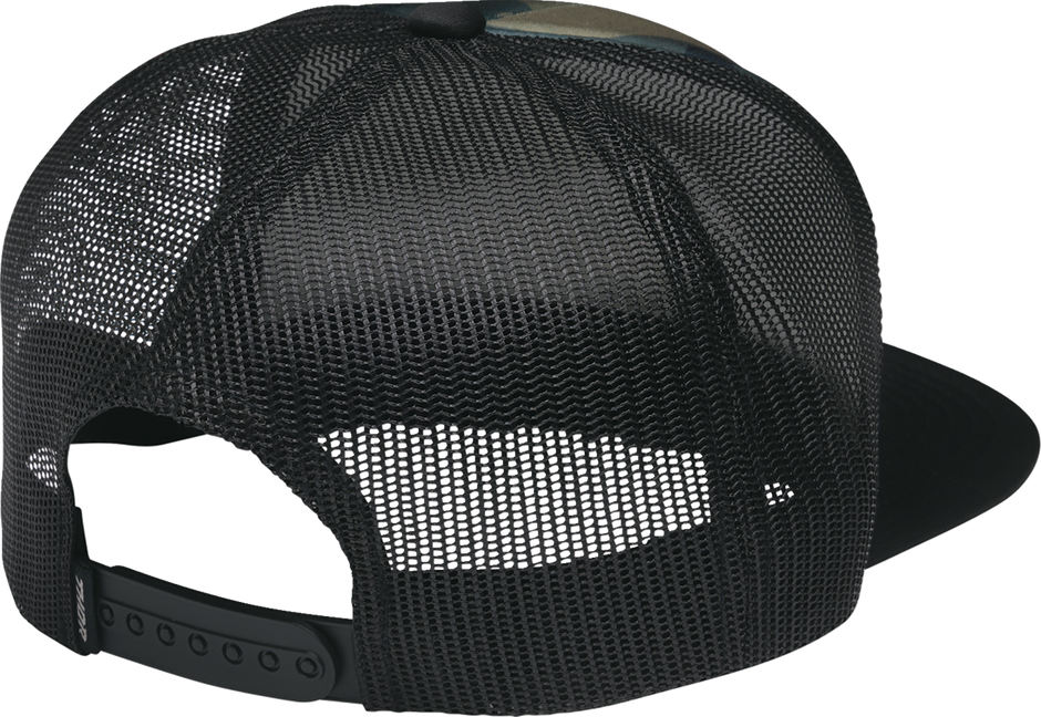 THOR Shadow Camo hat, a stylish headwear with camo pattern, designed for outdoor and casual wear.