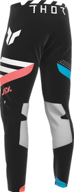 Black THOR Sportmode Synth Pants for off-road ATV riding, US size 33, featuring durable motocross-style design.