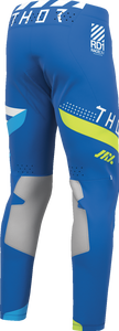Blue THOR Sportmode Synth offroad ATV pants with US size 33, designed for durable motocross and ATV riding.