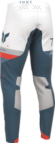 THOR Sportmode League ATV pants in blue and white with US size 32, designed for offroad ATV riding.