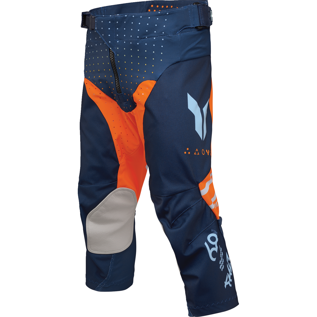 THOR Youth Launchmode Futura Pants - Navy/Orange - US 26 2903-2613