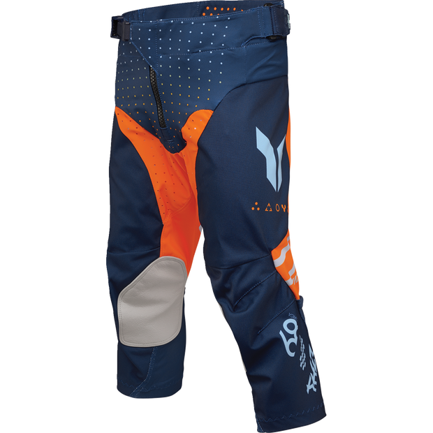 THOR Youth Launchmode Futura Pants - Navy/Orange - US 26 2903-2613