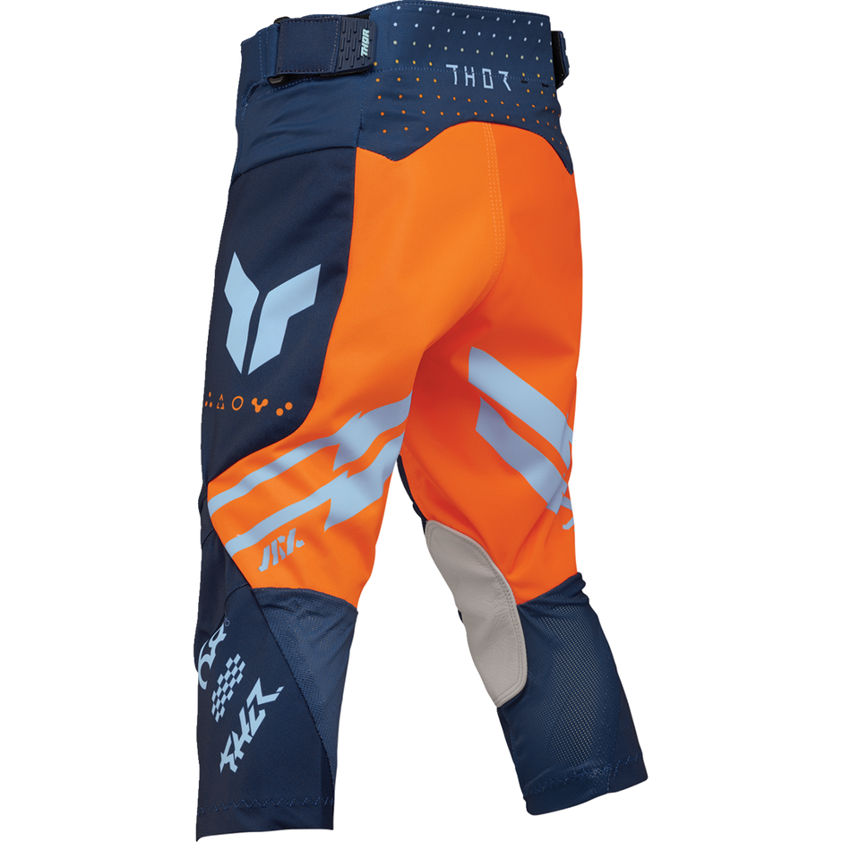 THOR Youth Launchmode Futura Pants - Navy/Orange - US 26 2903-2613