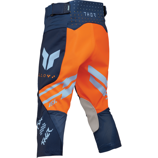 THOR Youth Launchmode Futura Pants - Navy/Orange - US 26 2903-2613
