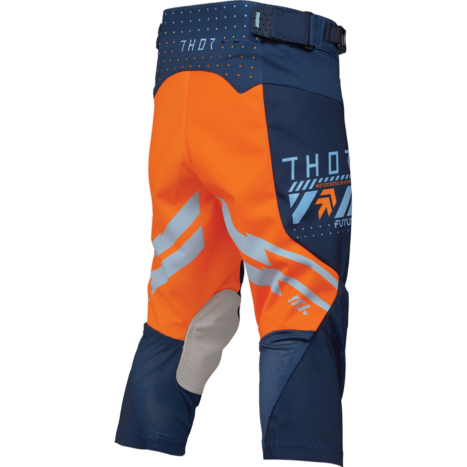 THOR Youth Launchmode Futura Pants - Navy/Orange - US 26 2903-2613