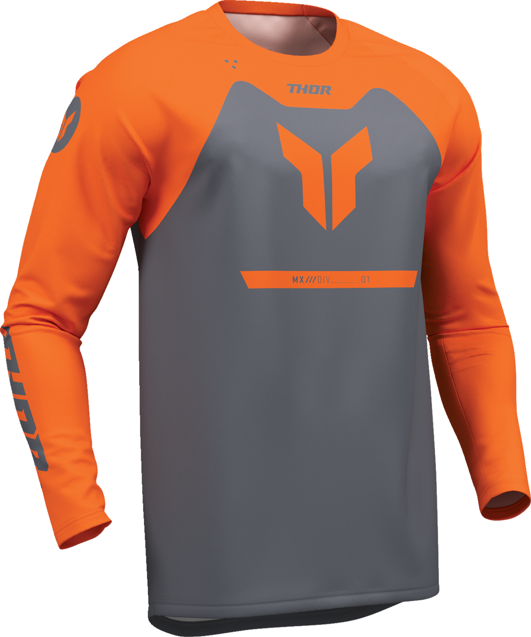 THOR Youth Ridemode Menace Jersey - Charcoal - 2XS 2912-2694