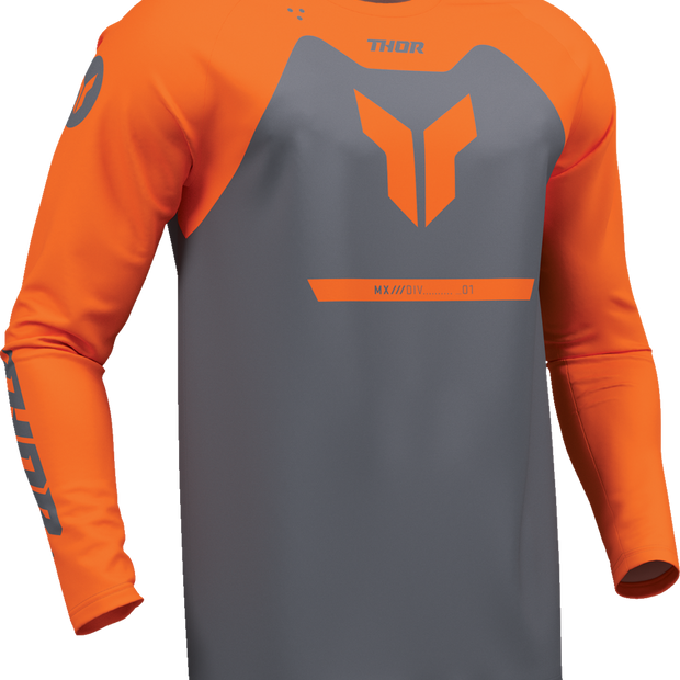 THOR Ridemode Menace Jersey - Charcoal - Small 2910-8720