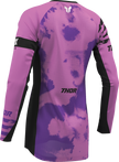 THOR Women's Launchmode Bleach Jersey - Black/Orchid - Small 2911-0341