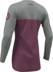THOR Women's Ridemode Menace Jersey - Purple/Gray - XS 2911-0377