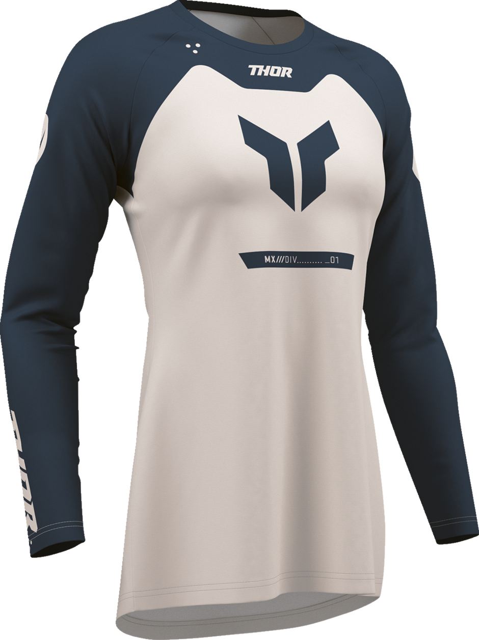 THOR Women's Ridemode Menace Jersey - Midnight/Dust - XS 2911-0383