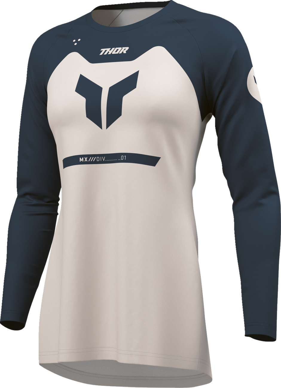 THOR Women's Ridemode Menace Jersey - Midnight/Dust - XS 2911-0383