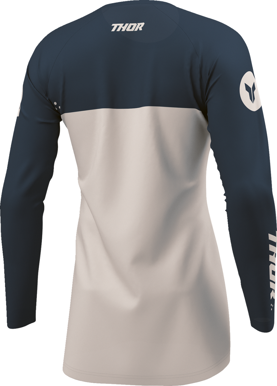 THOR Women's Ridemode Menace Jersey - Midnight/Dust - XS 2911-0383