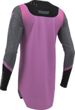 THOR Women's Sportmode Velocity Jersey - Black/Orchid - Small 2911-0331