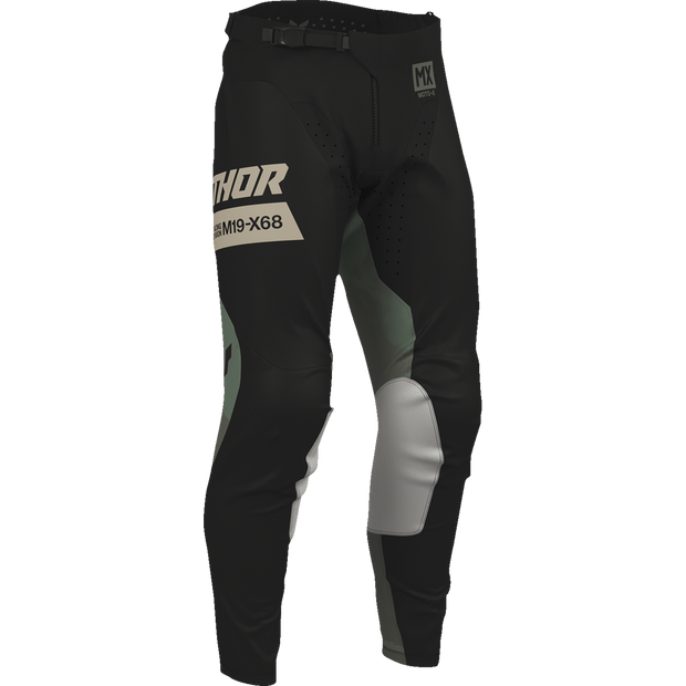 THOR Launchmode Bleach Pants - Black/Camo - US 30 2901-12331