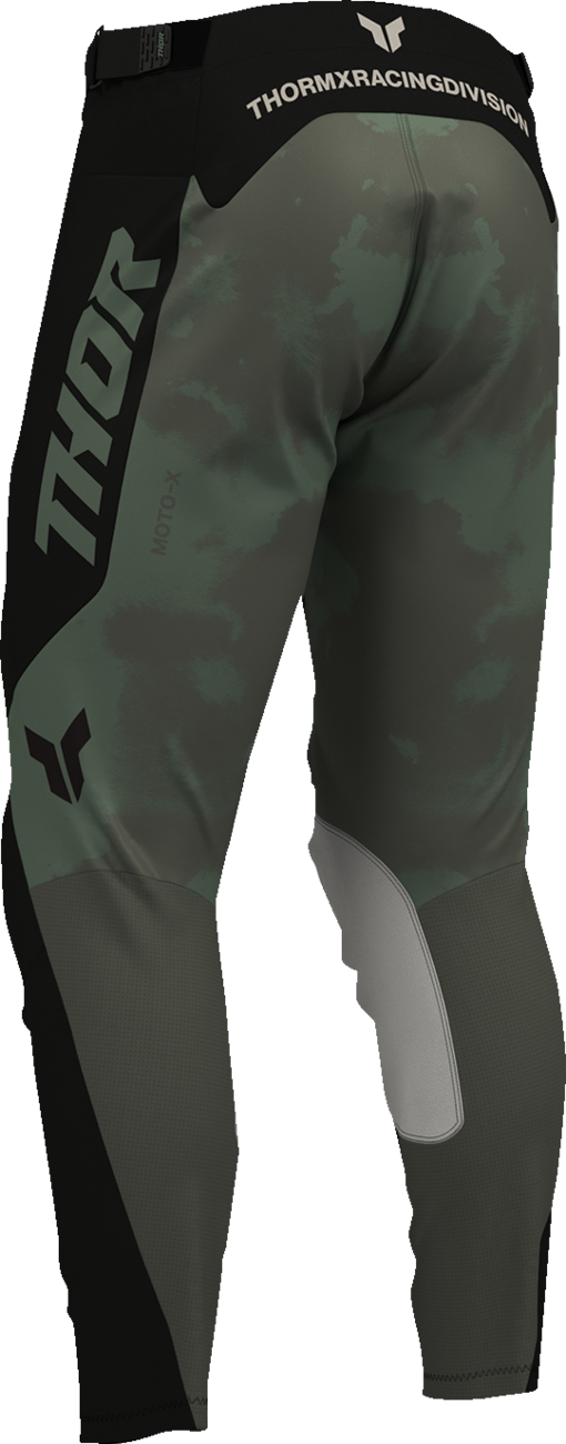 THOR Launchmode Bleach Pants - Black/Camo - US 30 2901-12331