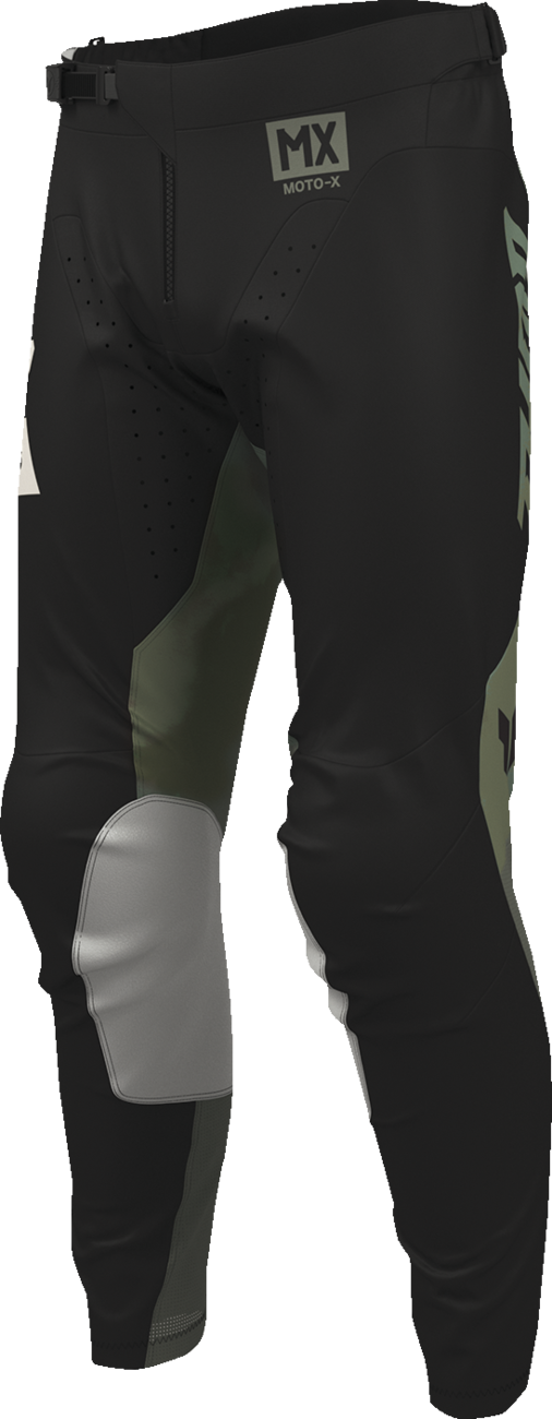 THOR Launchmode Bleach Pants - Black/Camo - US 30 2901-12331