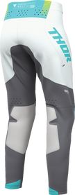 THOR Women's Sportmode Velocity Pants - Gray/Aqua - US 1/2 2902-0408