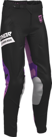 THOR Women's Launchmode Bleach Pants - Black/Orchid - US 00/0 2902-0423
