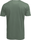Olive THOR Converge T-Shirt in XL, casual men's apparel, front view showcasing the THOR logo design and fabric texture.