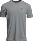 Heather gray THOR Vert T-Shirt in XL, casual men's apparel with a graphic design, made by THOR.