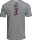 Heather gray THOR Vert T-Shirt in XL, casual men's apparel, soft fabric with printed graphic design.