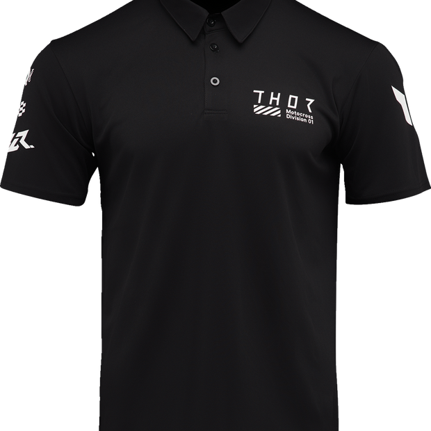 THOR Corpo Polo Shirt - Black - Medium 3040-3480