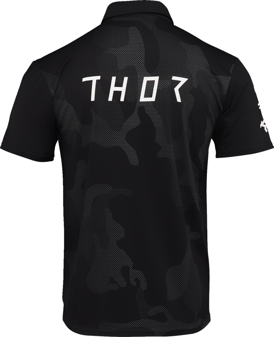 THOR Corpo Polo Shirt - Black - Medium 3040-3480