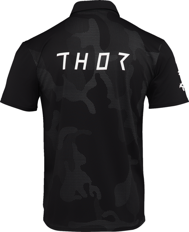THOR Corpo Polo Shirt - Black - Medium 3040-3480
