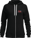 THOR Women's Vantage Zip-Up Hoodie - Black - Medium 3051-1254