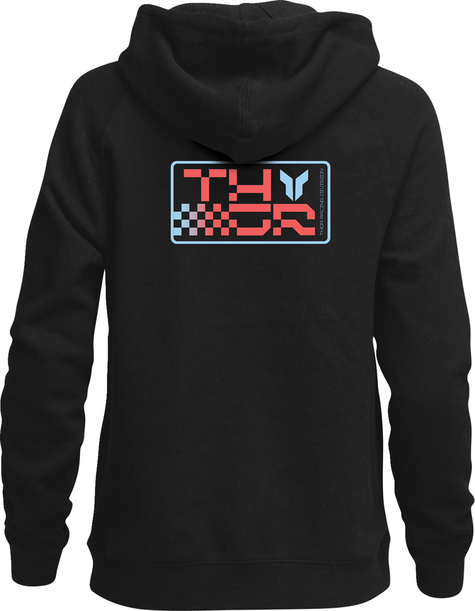 THOR Women's Vantage Zip-Up Hoodie - Black - Medium 3051-1254