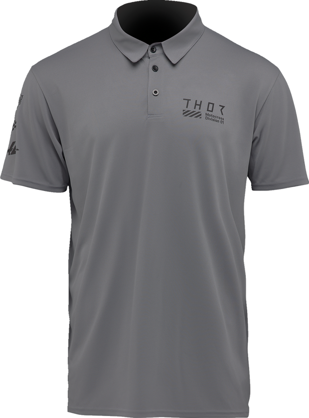 THOR Corpo Polo Shirt - Gray - XL 3040-3486