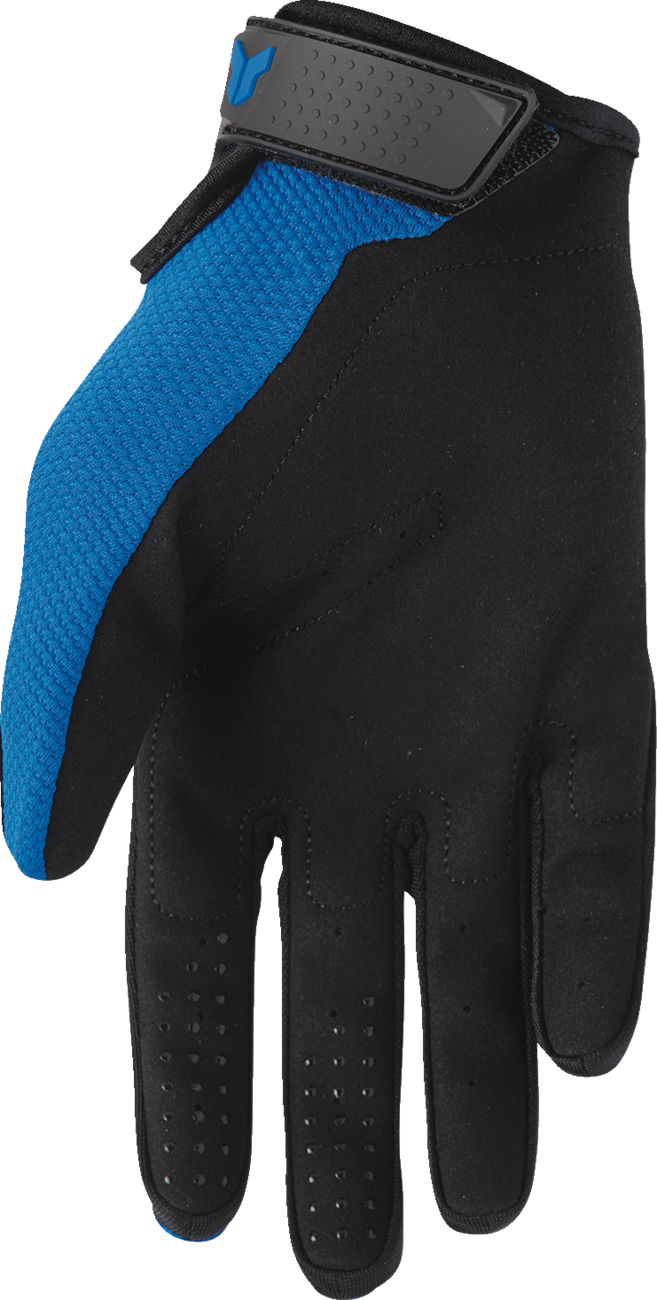 THOR Youth Ridemode Static Gloves - Blue - XS 3332-1930