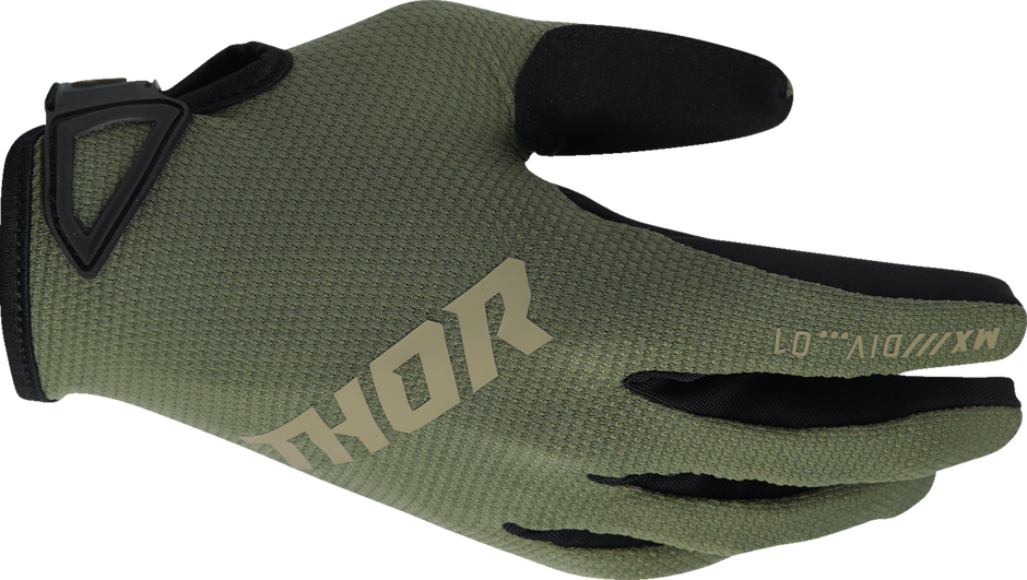 THOR Youth Ridemode Static Gloves - Camo - XS 3332-1934