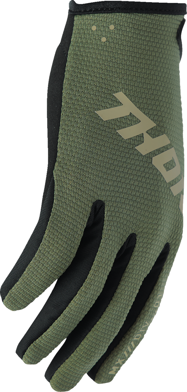 THOR Youth Ridemode Static Gloves - Camo - XS 3332-1934