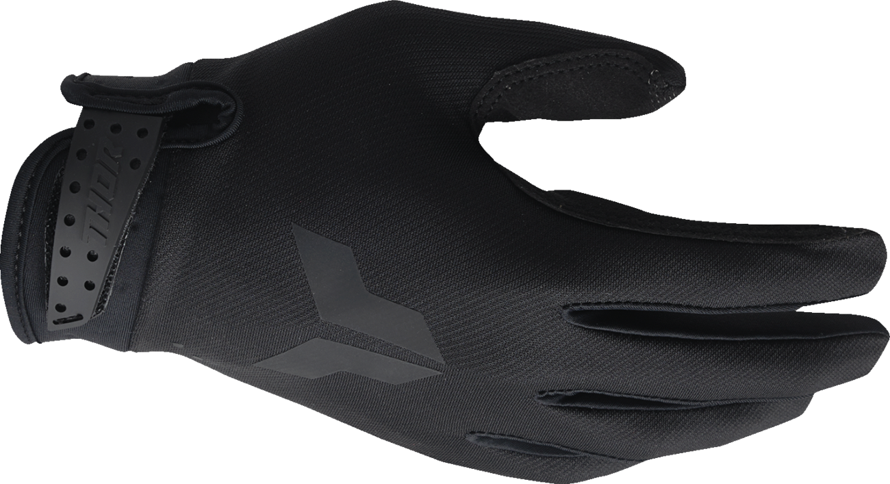 THOR Youth Launchmode Split Gloves - Black - Small 3332-1940