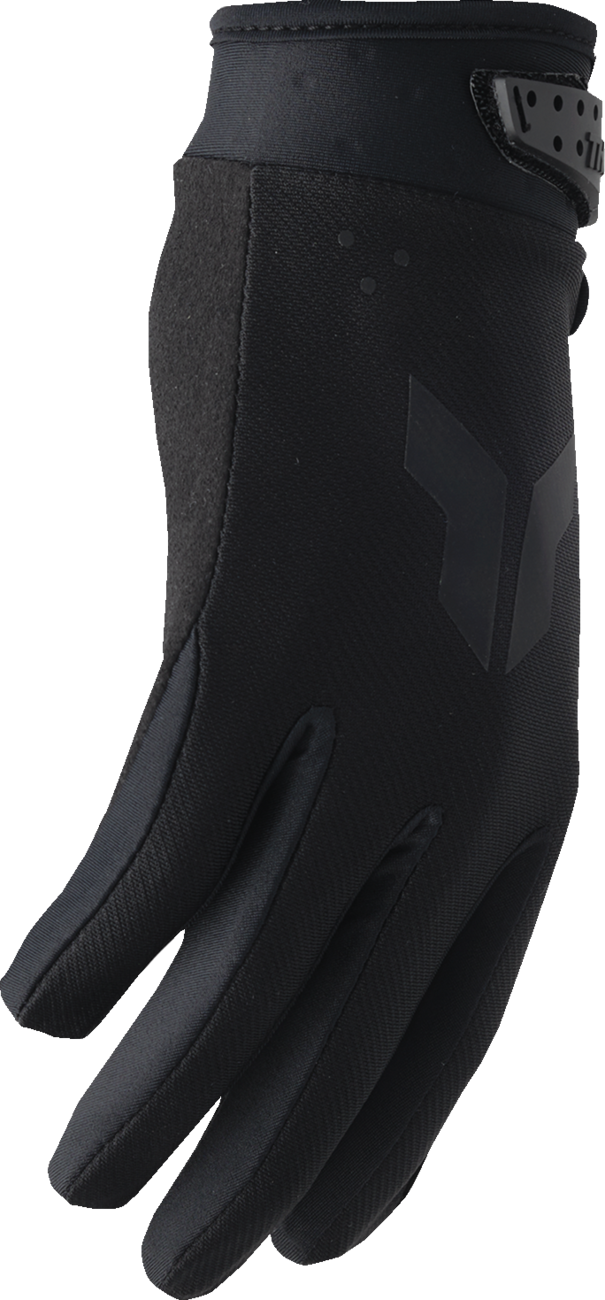 THOR Youth Launchmode Split Gloves - Black - Small 3332-1940