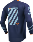 THOR Youth Launchmode Futura Jersey - Navy/Orange - Small 2912-2598