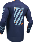 THOR Youth Launchmode Futura Jersey - Navy/Orange - Small 2912-2598