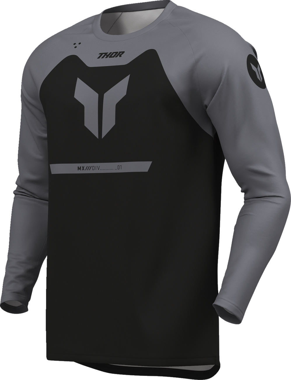 THOR Youth Ridemode Menace Jersey - Black - 2XS 2912-2688