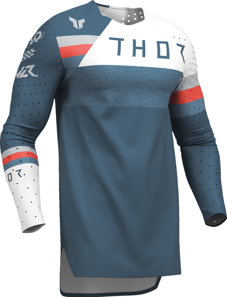THOR Sportmode League Jersey - Blue/White - XL 2910-8361