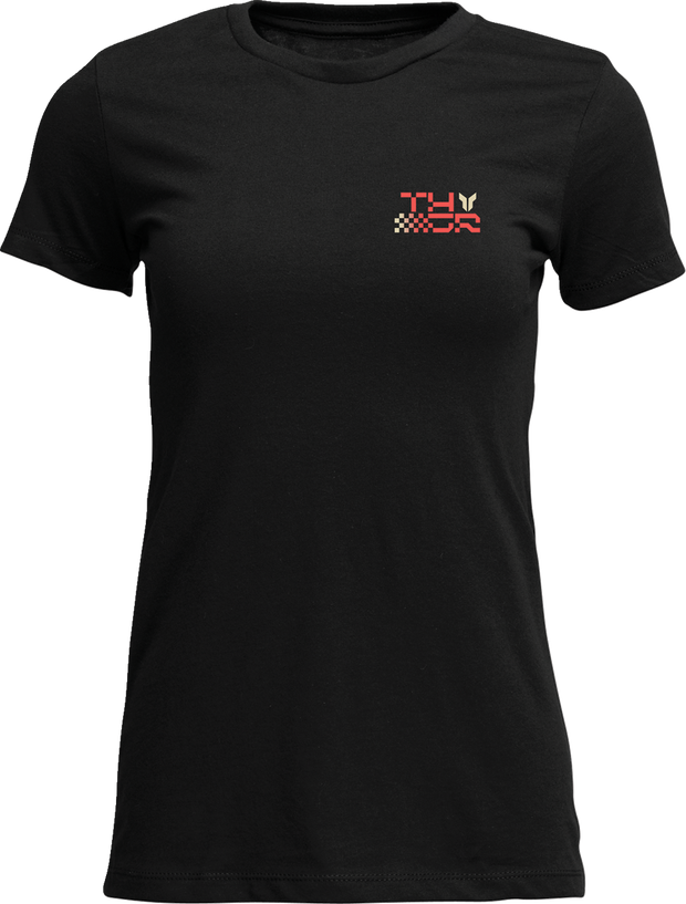 THOR Women's Vantage T-Shirt - Vintage Black - Small 3031-4330
